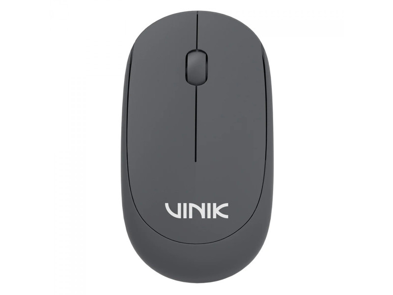 Mouse Vinik Feather VF120, Wireless, 1200 DPI, 3 Botões, Cinza