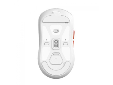 Mouse Gamer Marvo G964W WH Niro 60 White, 2.4G/Bluetooth, 12000 DPI, 6 Botões, Branco