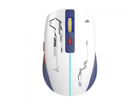 Mouse Gamer Marvo M796W, Sem Fio, 3200 DPI, 6 Botões, White