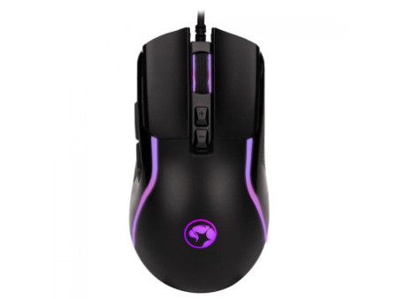 Mouse Gamer Marvo M292, 8000 DPI, 7 botões, Black, M292 BK