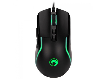 Mouse Gamer Marvo M292, 8000 DPI, 7 botões, Black, M292 BK