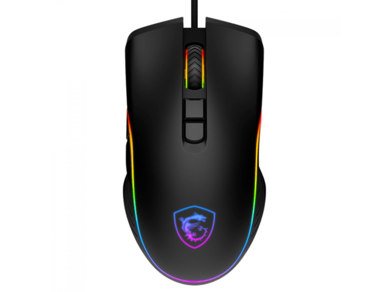 Mouse Gamer MSI Forge GM300, RGB, 7200 DPI, 7 Botões, Preto