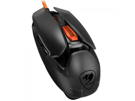 Mouse Gamer Cougar AirBlander Tournament Black, USB, 20000 DPI, Sensor PAW 3399, 6 Botões, Preto, 3M487WONB.0001