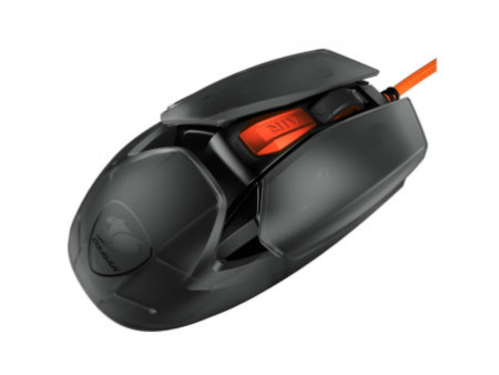 Mouse Gamer Cougar AirBlander Tournament Black, USB, 20000 DPI, Sensor PAW 3399, 6 Botões, Preto, 3M487WONB.0001