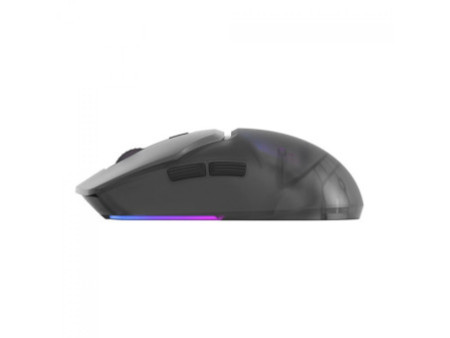 Mouse Gamer Marvo Z FIT PRO G1W GY, Wireless/Bluetooth, RGB, 19000 DPI, 7 Botões Programáveis, Cinza