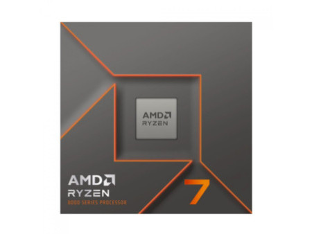 Processador AMD Ryzen 7 8700F, 4.1GHz (5.0GHz Turbo), 8-Cores 16-Threads, AM5, Com Cooler AMD Wraith Stealth, 100-100001590BOX