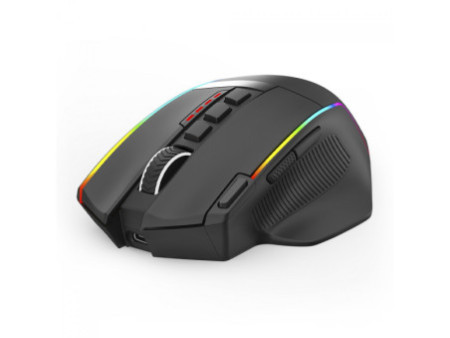 Mouse Gamer Redragon Swain, Wireless, 16.000 DPI, RGB, 9 Botões Programáveis, Preto, M915RGB-WL