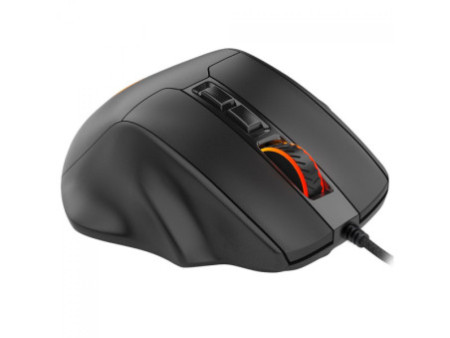 Mouse Gamer Redragon Aatrox, RGB Chroma, 12400 DPI, 15 Botões Programáveis, MMO, Sensor PAW 3327, Preto, M811-RGB