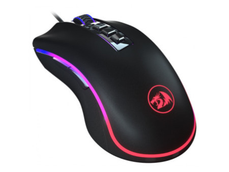 Mouse Gamer Redragon King Cobra FPS RGB, 24000 DPI, 7 Botões Programáveis, Black, M711-FPS-1
