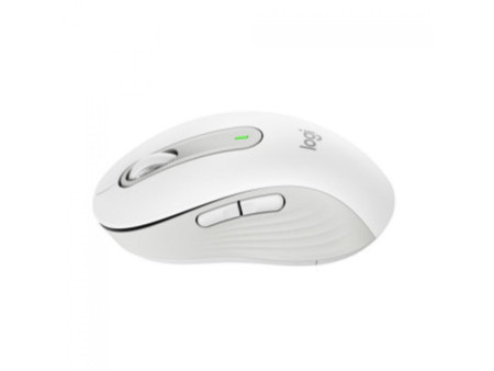 Mouse Logitech Signature M650, Sem Fio/Bluetooth, 2000 DPI, 5 Botões, SilentTouch, Branco, 910-006252
