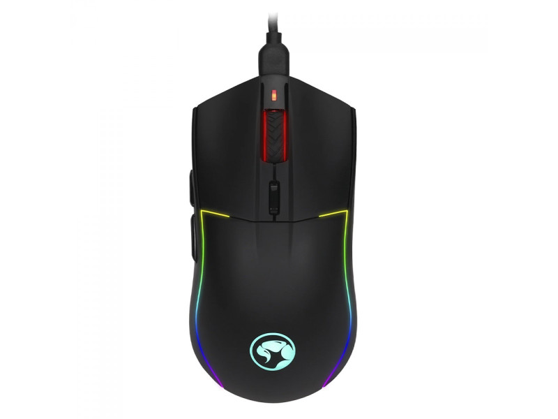 Mouse Gamer Marvo G965W, RGB, 8000DPI, Wireless/Bluetooth, 6 Botões, Preto, G965W