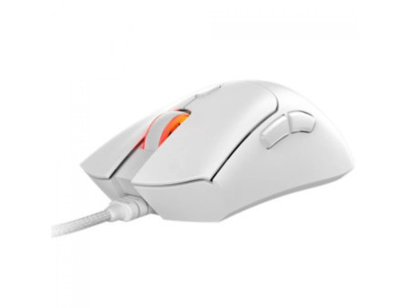 Mouse Gamer PCYes Hydrus White Ghost, 12400 DPI, PWM 3327, 6 Botões, Branco, PMGHWG