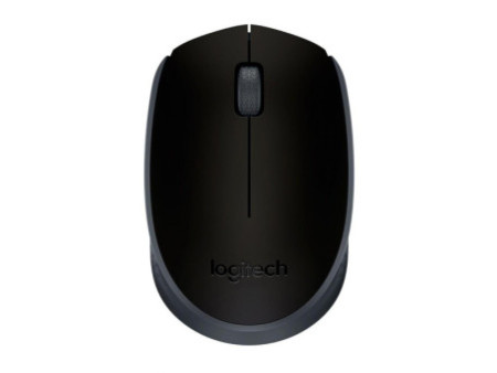 Mouse Logitech, M170 Wireless, Black, 910-004940