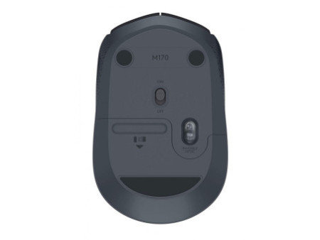Mouse Logitech, M170 Wireless, Black, 910-004940