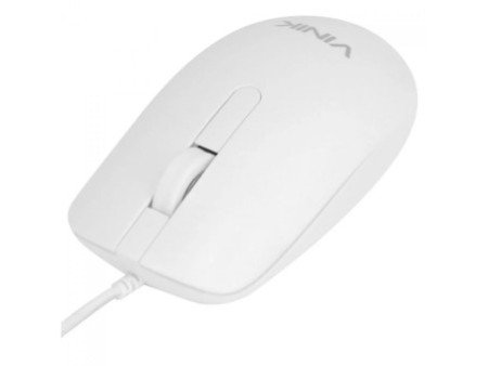 Mouse Vinik Dynamic Slim, 1600 DPI, 3 Botões, Branco, DM126B