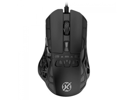 Mouse Gamer Kalkan Draugr, RGB, 12400 DPI, PAW 3327, 5 Botões Programáveis, Preto, KLK00009
