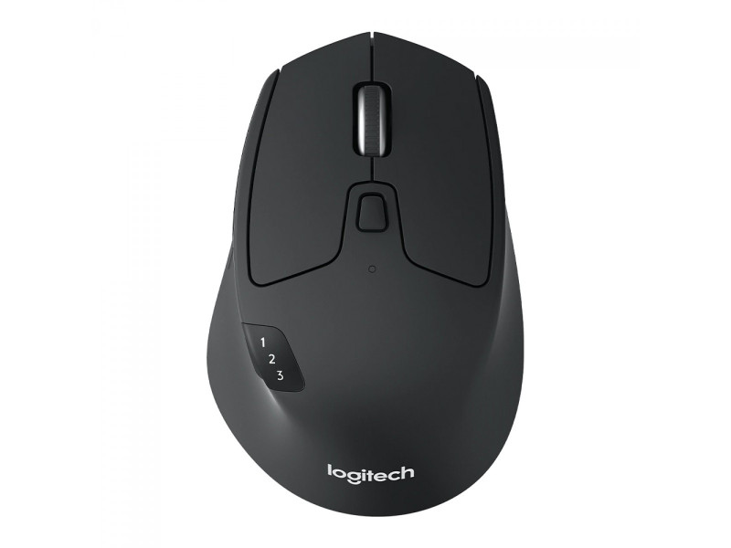 Mouse Logitech M720 Triathlon, 1000 DPI, Wireless, Bluetooth, 8 Botões, Preto, 910-004790