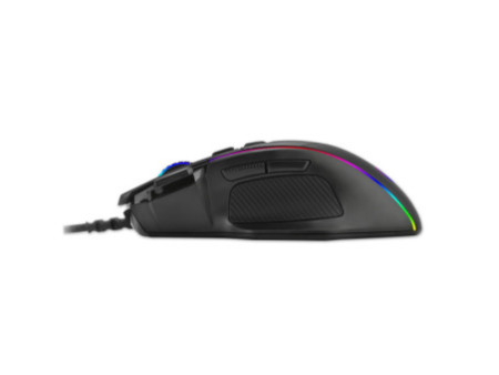 Mouse Gamer T-Dagger Roadmaster RGB, 8000 DPI, 8 Botões, Black, T-TGM307