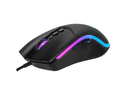 Mouse Gamer Marvo M358, 7200 DPI, 7 Botões, RGB, Black