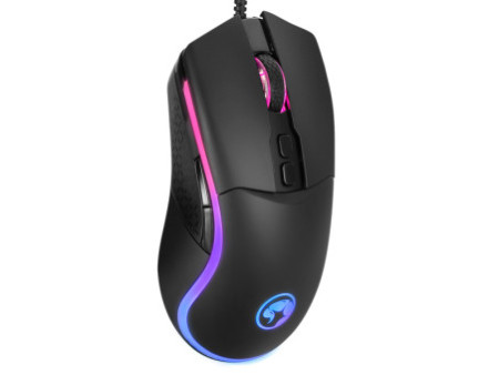Mouse Gamer Marvo M358, 7200 DPI, 7 Botões, RGB, Black