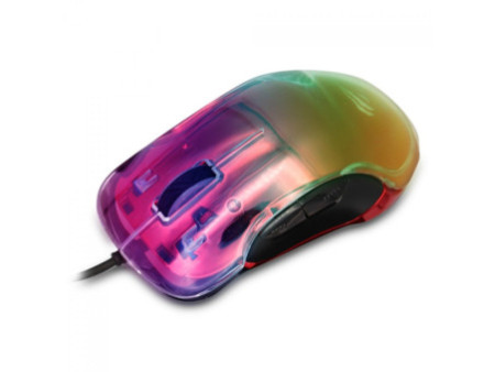 Mouse Gamer Havit MS952, RGB, 8000DPI, USB, 7 Botões, PMW3325, Preto e Vermelho
