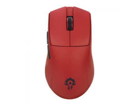 Mouse Gamer Redragon King Pro World of Warcraft Horda, Wireless, Bluetooth, 26000 DPI, PMW3395, 5 Botões Programáveis, Vermelho