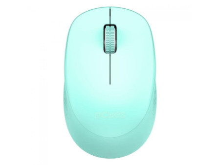 Mouse PCYes Mover Green, Wireless, 1600 DPI, 3 Botões, Verde, PMMWSCG