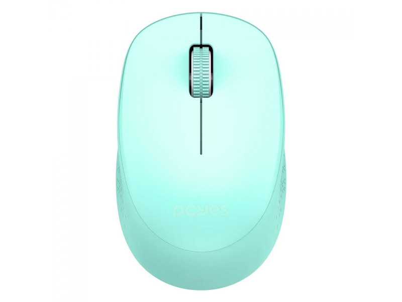 Mouse PCYes Mover Green, Wireless, 1600 DPI, 3 Botões, Verde, PMMWSCG