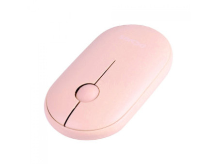 Mouse PCYes College, Wireless/Bluetooth, 1600 DPI, 3 Botões, Rosa, PMCWMDSCP