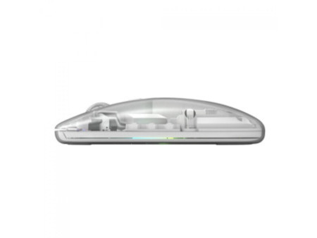 Mouse Gamer Marvo M808W Prism 20W, RGB, 2.4G/Bluetooth, 1600 DPI, 4 Botões, Transparente