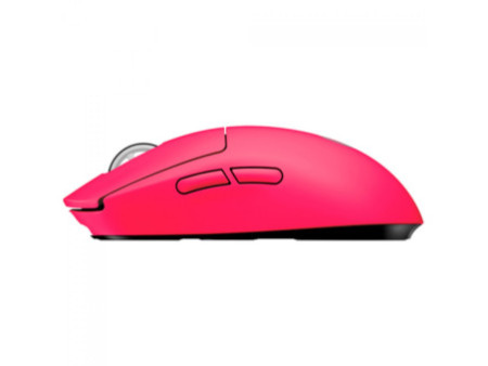Mouse Gamer Logitech G Pro X Superlight, Sem Fio, 25.400 DPI, Sensor Hero, 5 Botões, Magenta, 910-005955
