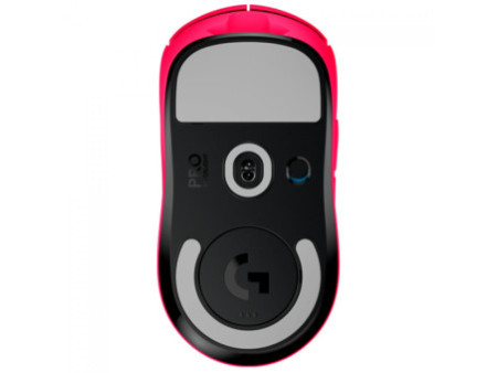 Mouse Gamer Logitech G Pro X Superlight, Sem Fio, 25.400 DPI, Sensor Hero, 5 Botões, Magenta, 910-005955