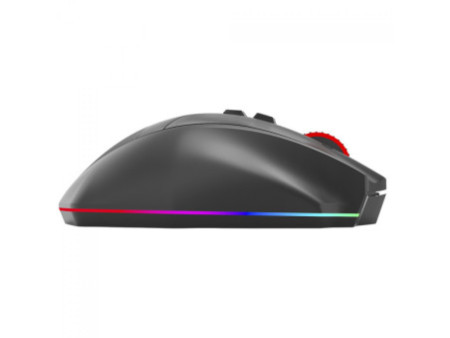 Mouse Gamer Redragon Rind Pro, RGB, Wireless/Bluetooth, 26000 DPI, 10 Botões, Sensor PAW3395, Preto, M813RGB-PRO