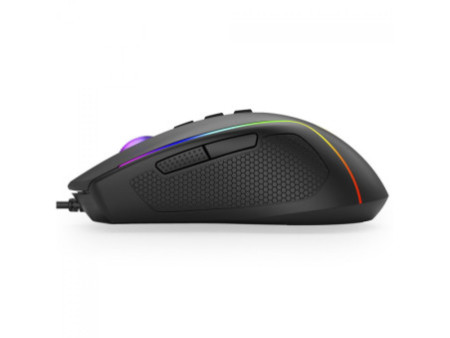 Mouse Gamer T-Dagger Darkangel V3, RGB, 4000 DPI, 8 Botões, Preto, T-TGM209 V3