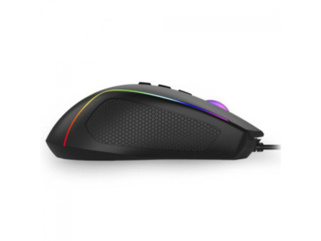 Mouse Gamer T-Dagger Darkangel V3, RGB, 4000 DPI, 8 Botões, Preto, T-TGM209 V3