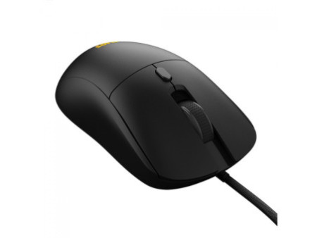 Mouse Gamer PCYes Basaran Black Vulcan, RGB, 12400 DPI, PWM 3327, 6 Botões, Preto, PMGBRBV