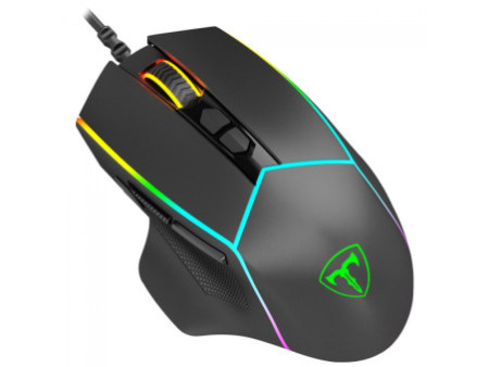 Mouse Gamer T-Dagger Camaro V2 RGB, 8000 DPI, 8 Botões, Preto, T-TGM306 V2