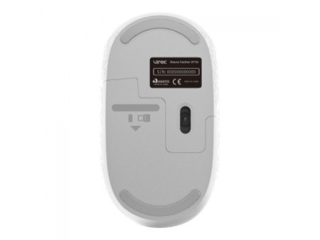 Mouse Vinik Feather VF120, Wireless, 1200 DPI, 3 Botões, Branco