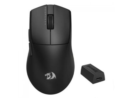 Mouse Gamer Redragon King Pro 4k, Wireless, Bluetooth, 26000 DPI, 7 Botões, Polling Rate 4000hz, Preto, M916-PRO-4K