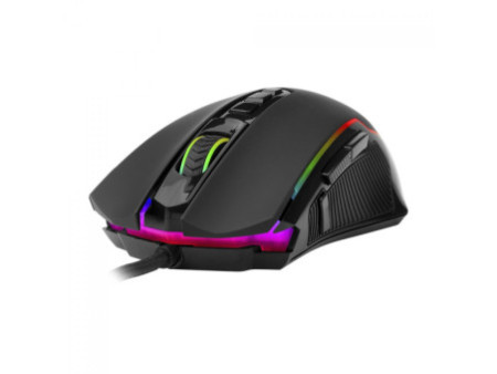Mouse Gamer Redragon Ranger Basic, RGB, 4000 DPI, PAW3104, 9 Botões Programáveis, Black, M910-K