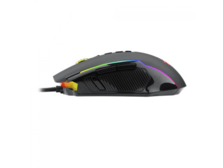 Mouse Gamer Redragon Ranger Basic, RGB, 4000 DPI, PAW3104, 9 Botões Programáveis, Black, M910-K