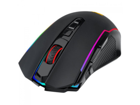 Mouse Gamer Redragon Nix, RGB, Wireless, 10000 DPI, 9 Botões, Sensor PixArt PMW3325, Preto, M914-RGB