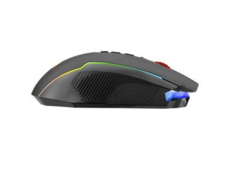 Mouse Gamer Redragon Nix, RGB, Wireless, 10000 DPI, 9 Botões, Sensor PixArt PMW3325, Preto, M914-RGB