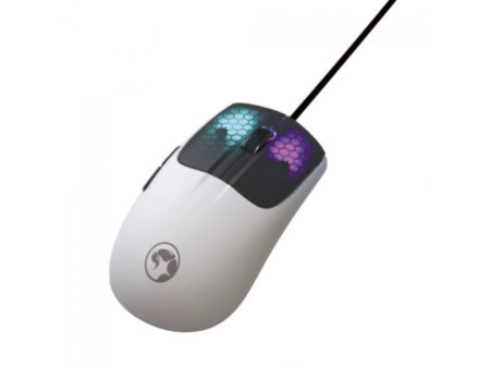 Mouse Gamer Marvo M727, RGB, 12.000 DPI, 6 Botões Programáveis