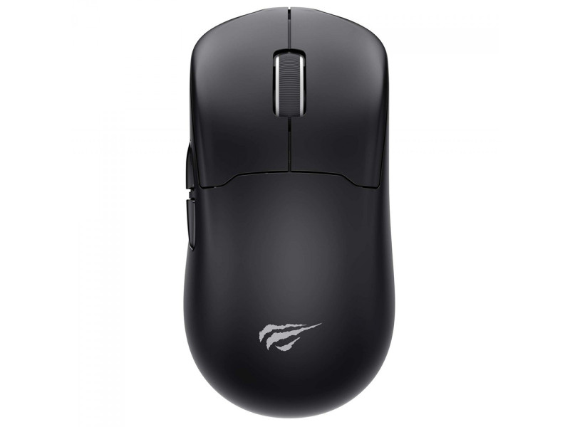 Mouse Gamer Havit MS979WB, Wireless/Bluetooth, 26000 DPI, 6 Botões, PMW3395, Com Dock de Carregamento RGB, Preto