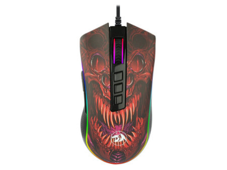 Mouse Gamer Redragon Infernal RYU, 16000 DPI, 8 Botões, RGB, ID711