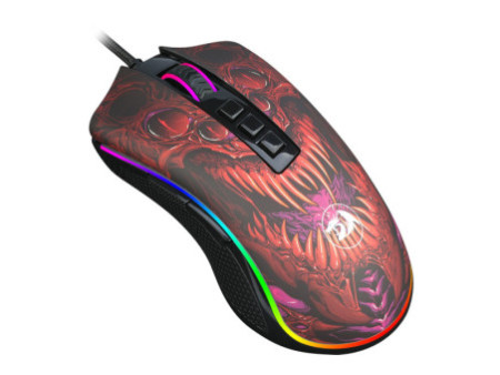 Mouse Gamer Redragon Infernal RYU, 16000 DPI, 8 Botões, RGB, ID711