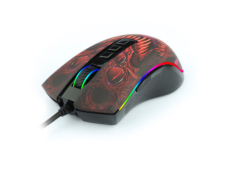 Mouse Gamer Redragon Infernal RYU, 16000 DPI, 8 Botões, RGB, ID711