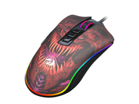 Mouse Gamer Redragon Infernal RYU, 16000 DPI, 8 Botões, RGB, ID711