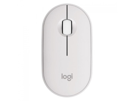 Mouse Logitech Pebble 2 M350s, Sem Fio, Bluetooth, Branco, 910-007047